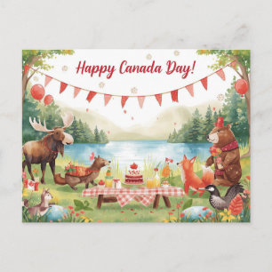 Canada Dag Feestdagenkaart