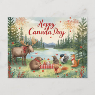 Canada Dag Feestdagenkaart