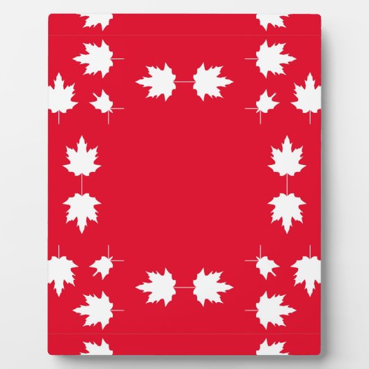 canada dag fotoplaat (Voorkant)