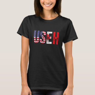Canada Dag Gebruik Canadese Vs Canada Vlag Esdoorn T-shirt