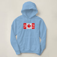 Canada-dag hoodie Halifax Nova Scotia 902 hoodie