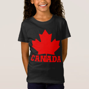 Canada Dag leuk leuke aangename rode shirten T-shirt