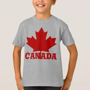Canada Dag leuk leuke aangename rode shirten T-shirt