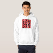 Canada Dag, Nationale Dag van Canada Hoodie (Voorkant volledig)