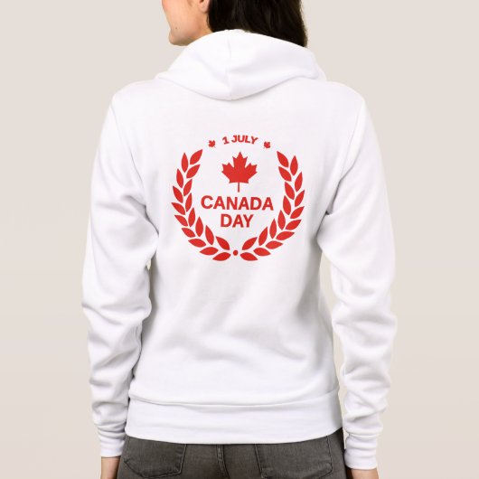 Canada Dag Viering-24658 Hoodie (Achterkant)