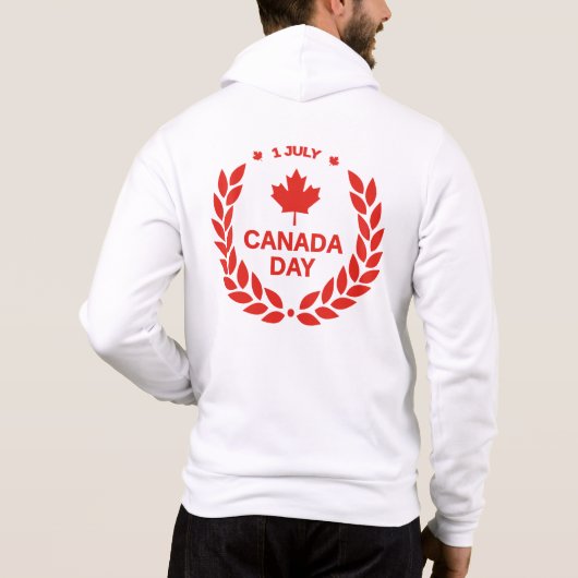 Canada Dag Viering-24658 Hoodie (Achterkant)