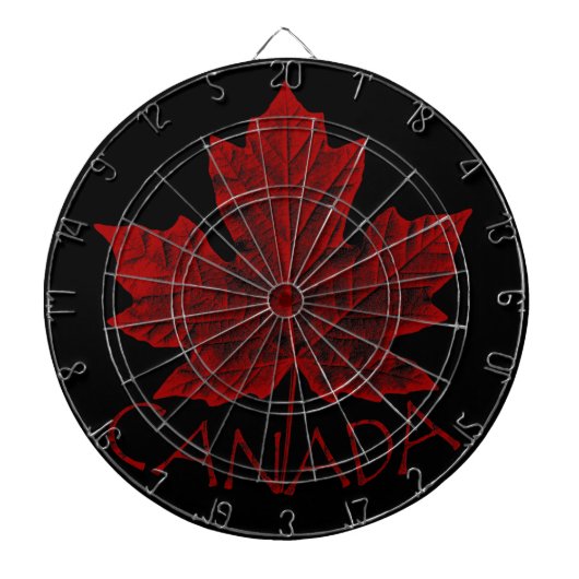 Canada Dartboard Canada Souvenir Dartboards Games Dartbord (Voorkant)