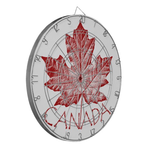 Canada Dartboard Canada Souvenir Dartboards Games Dartbord (Voorkant Links)