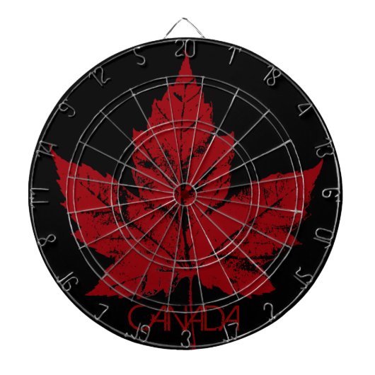 Canada Dartboard Canada Souvenir Dartboards Games Dartbord (Voorkant)