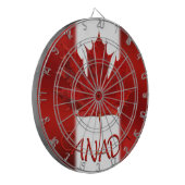 Canada Dartboard Canada Vlag Souvenir Dartboards Dartbord (Voorkant Links)