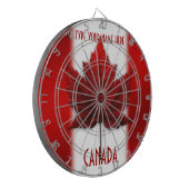Canada Dartboard Canada Vlag Souvenir Dartboards Dartbord (Voorkant Links)