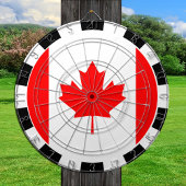 Canada Dartboard en Canadian Flag darts/game board Dartbord