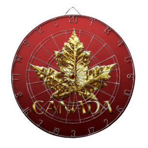 Canada Dartboard Gold Canada Souvenir Dartboards Dartbord