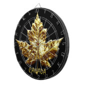 Canada Dartboard Gold Canada Souvenir Dartboards Dartbord (Voorkant Rechts)