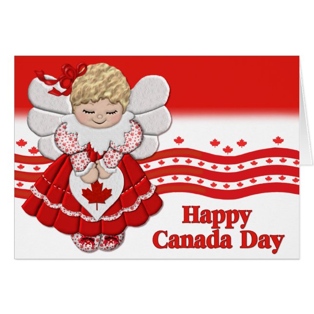 Canada Day Angel (Voorkant Horizontaal)