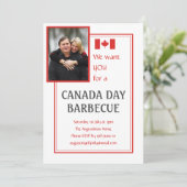 CANADA DAY BBQ BARBECUE  FOTO KAART (Staand voorkant)