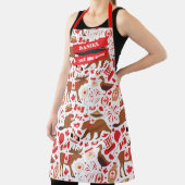 Canada Day BBQ Canadees Schort (Insitu)