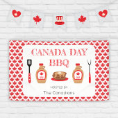 Canada Day BBQ Maple Leaf Spandoek