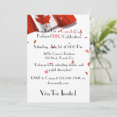 Canada Day BBQ Uitnodiging (Staand voorkant)