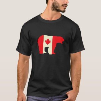 Canada Day Beer Lover Canadian Maple Leaf Canadian T-shirt