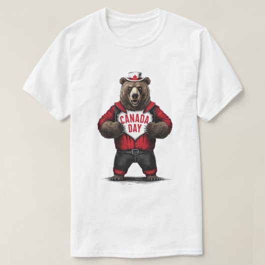 Canada Day Beer T-shirt (Design voorkant)