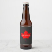 Canada Day Bier Etiket (Voorkant)