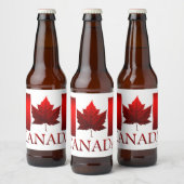 Canada Day Bier Labels Custom Canada Liquor Bottle Etiket (Flessen)