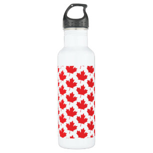 Canada Day Big Canadian Flag Maple Leaf Waterfles