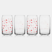 Canada Day Blikvorm Glas (Achterkant)