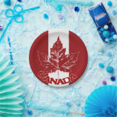 Canada Day Borden Canada Maple Leaf Paper Borden Papieren Bordje (Feest)