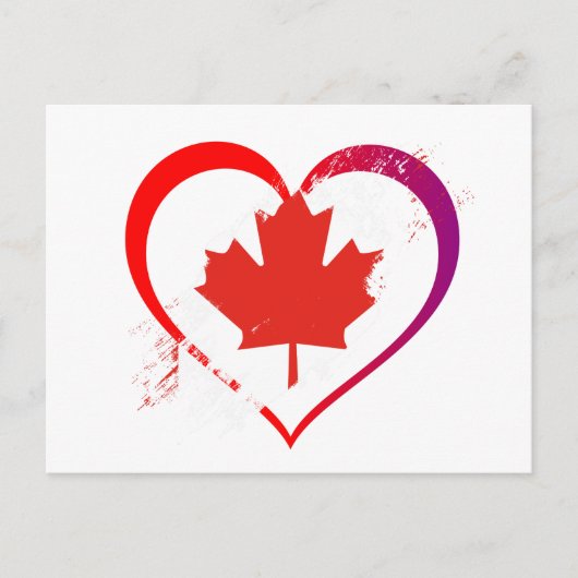 Canada Day Briefkaart (Voorkant)