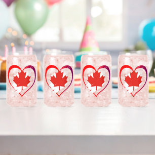 Canada Day Bril Blikvorm Glas