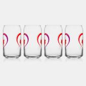 Canada Day Bril Blikvorm Glas (Links)