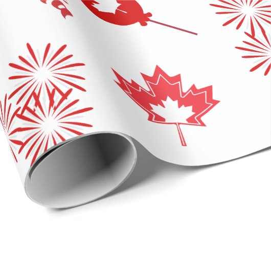 Canada Day Cadeaupapier (Rol Hoek)