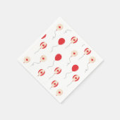 Canada Day Canadese ballonnen Servet (Hoek)