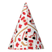 Canada Day Canadese Hockey Feesthoedjes (Achterkant)