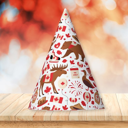 Canada Day Canadian Feesthoedjes