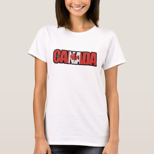 Canada Day Canadian Maple Leaf Shirt (Voorkant)