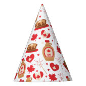 Canada Day Canadian Maple Syrup Feesthoedjes (Voorkant)