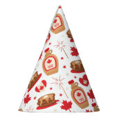 Canada Day Canadian Maple Syrup Feesthoedjes (Links)