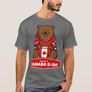 Canada Day Canadian Pride I Love Canada Beer T-shirt
