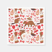 Canada Day Canadian Servet (Voorkant)