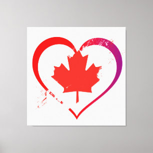 Canada Day Canvas afdrukken