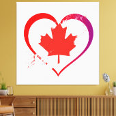 Canada Day Canvas afdrukken (Insitu (Woonkamer))