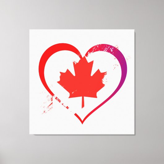 Canada Day Canvas afdrukken (Voorkant)