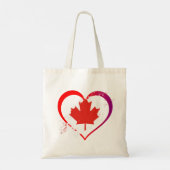 Canada Day Canvas tas (Achterkant)