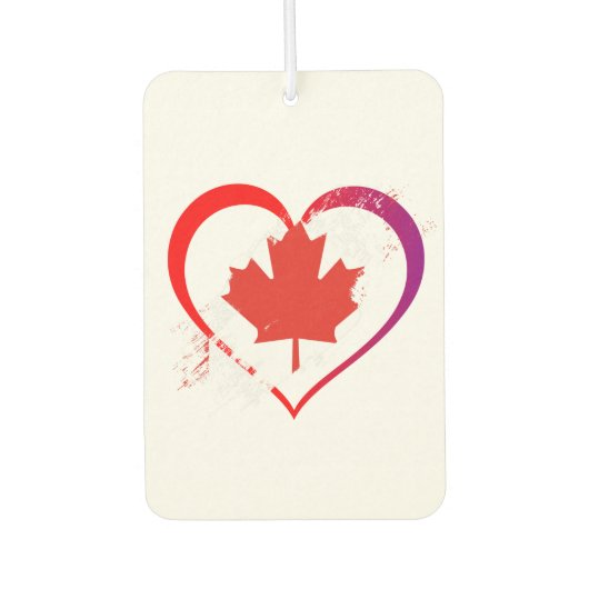 Canada Day Car Freshener Luchtverfrisser (Voorkant)