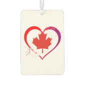 Canada Day Car Freshener Luchtverfrisser (Achterkant)