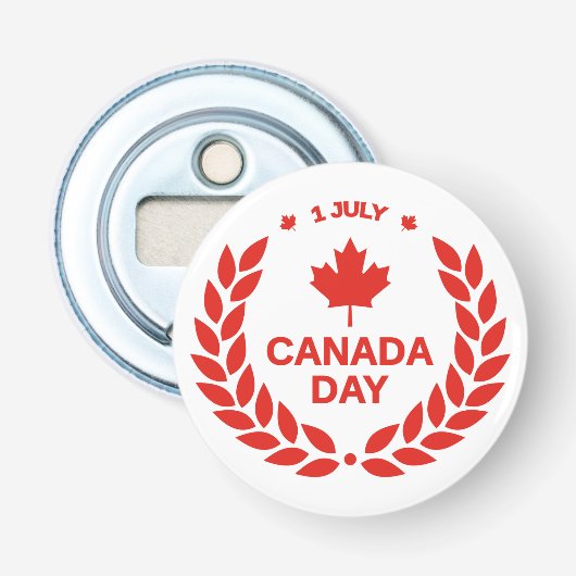 Canada Day Celebration-24658 Button Flesopener (Voorkant)