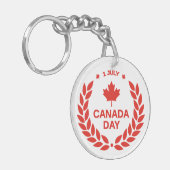 Canada Day Celebration-24658 Sleutelhanger (Voorkant Links)